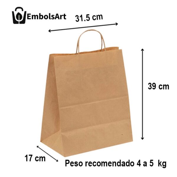 Bolsa con manija grande